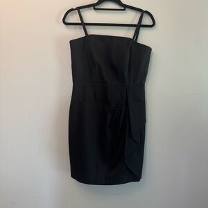 Calvin‎ Klein Black Strapless Mini Dress